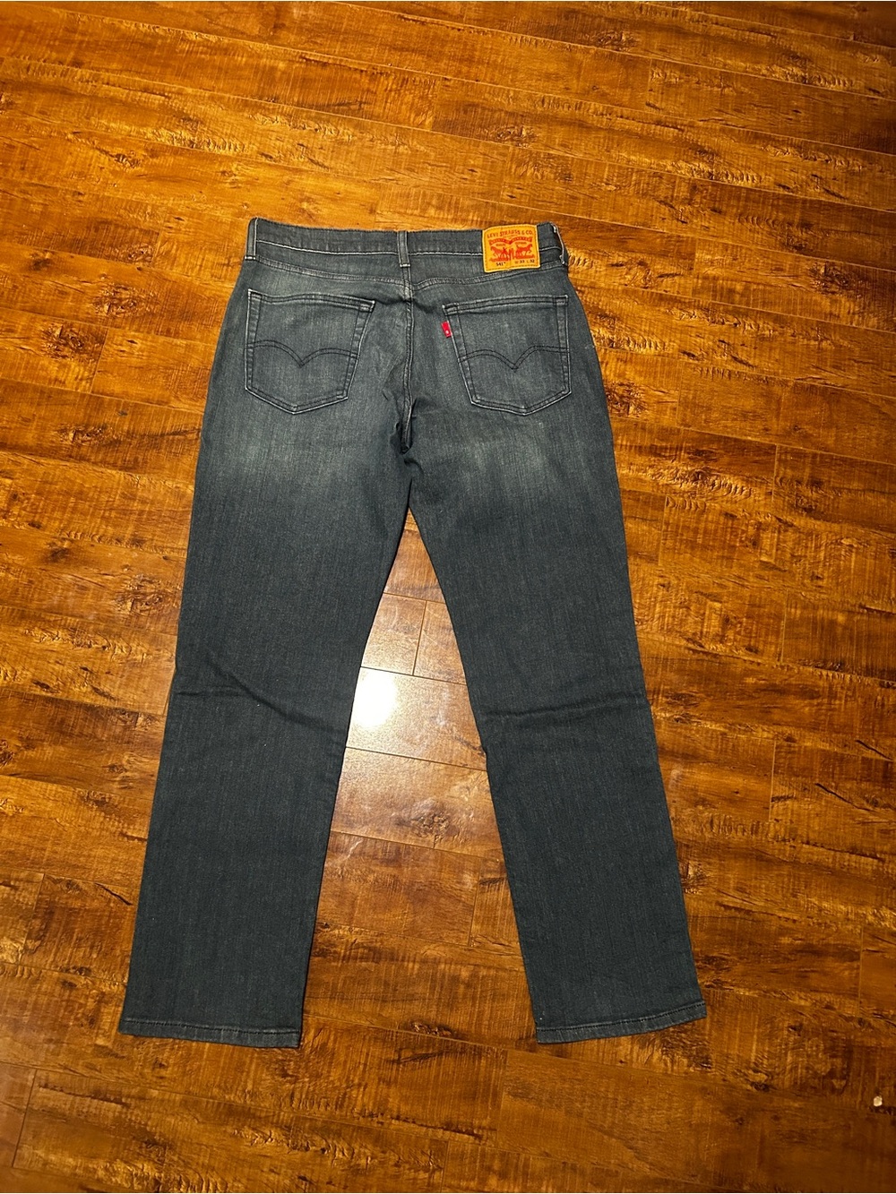 Levi's Men's Indigo Straight Leg Jeans with Red Tab